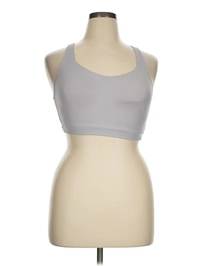 Pre-owned Athleta Sports Bra In Gray