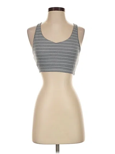 Pre-owned Athleta Sports Bra In Gray