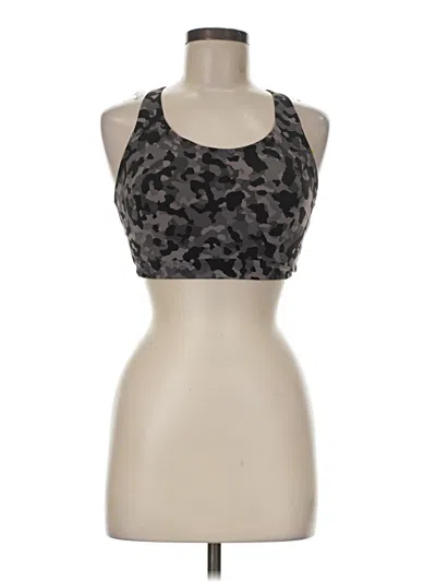 Pre-owned Athleta Sports Bra In Gray