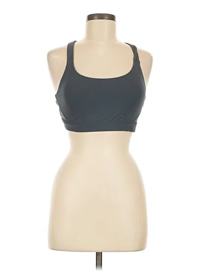 Pre-owned Athleta Sports Bra In Gray