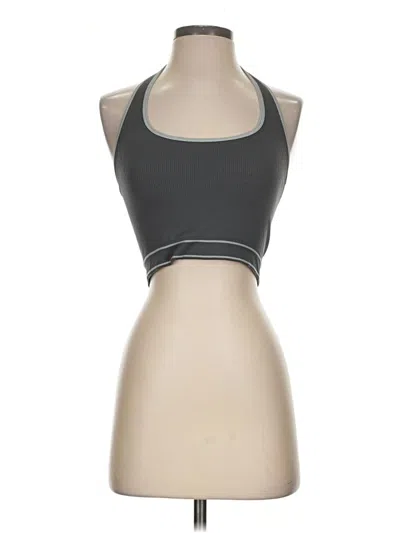 Pre-owned Athleta Sports Bra In Gray