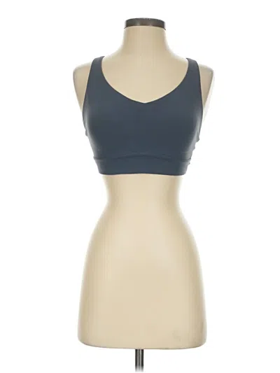 Pre-owned Athleta Sports Bra In Gray
