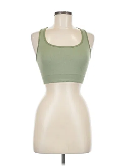 Pre-owned Athleta Sports Bra In Green