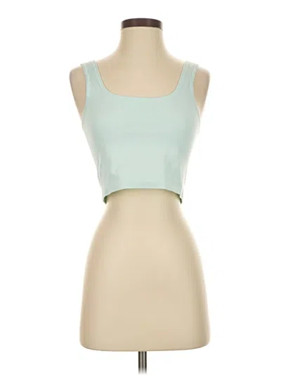 Pre-owned Athleta Sports Bra In Green