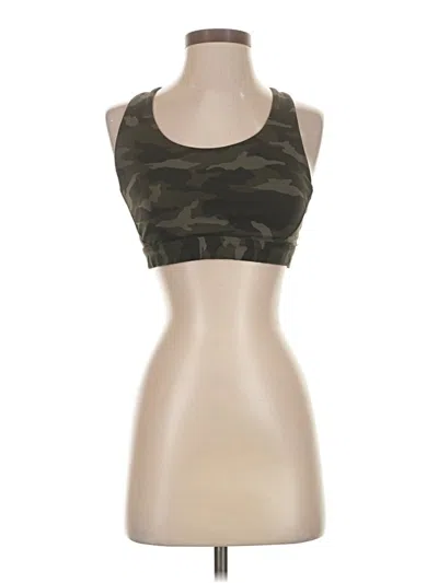Pre-owned Athleta Sports Bra In Green