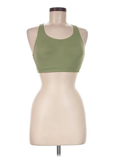 Pre-owned Athleta Sports Bra In Green