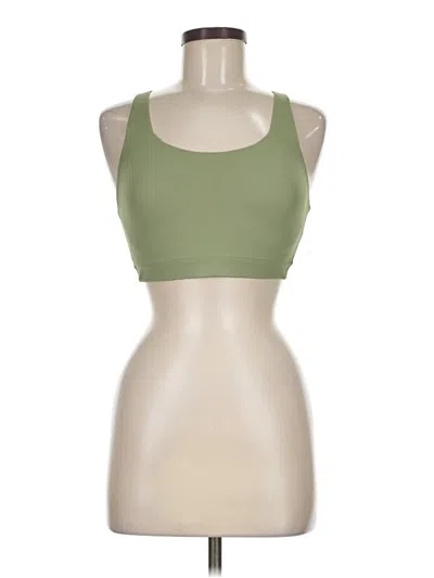 Pre-owned Athleta Sports Bra In Green