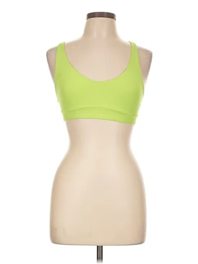 Pre-owned Athleta Sports Bra In Green