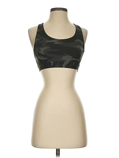 Pre-owned Athleta Sports Bra In Green
