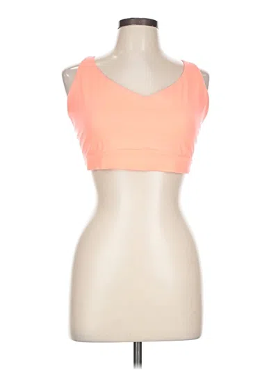 Pre-owned Athleta Sports Bra In Orange