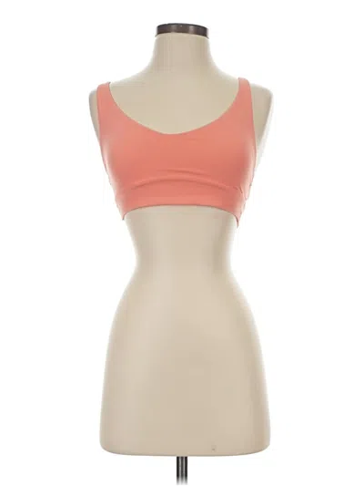 Pre-owned Athleta Sports Bra In Orange