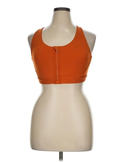 Pre-owned Athleta Sports Bra In Orange
