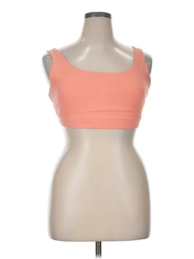 Pre-owned Athleta Sports Bra In Orange