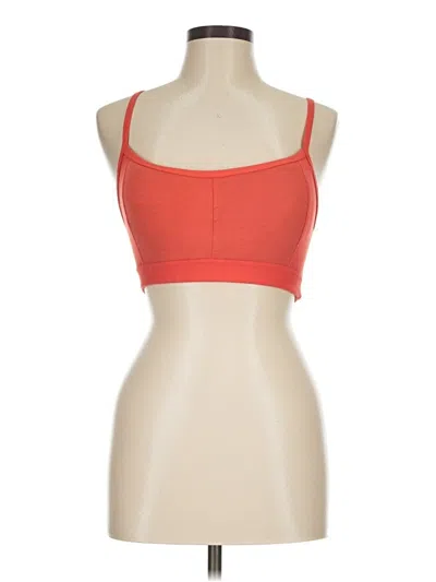 Pre-owned Athleta Sports Bra In Orange