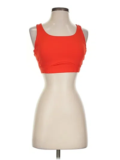 Pre-owned Athleta Sports Bra In Orange