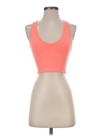 Pre-owned Athleta Sports Bra In Orange