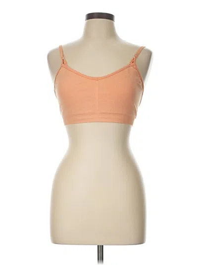 Pre-owned Athleta Sports Bra In Orange