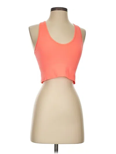 Pre-owned Athleta Sports Bra In Orange