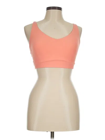 Pre-owned Athleta Sports Bra In Orange