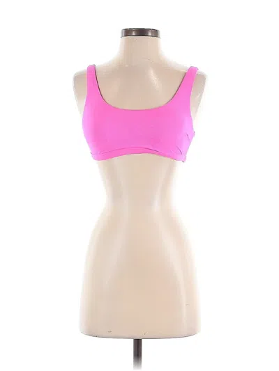 Pre-owned Athleta Sports Bra In Pink