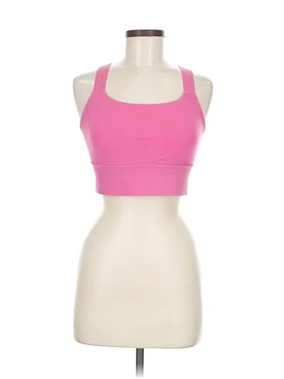 Pre-owned Athleta Sports Bra In Pink