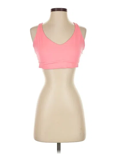 Pre-owned Athleta Sports Bra In Pink