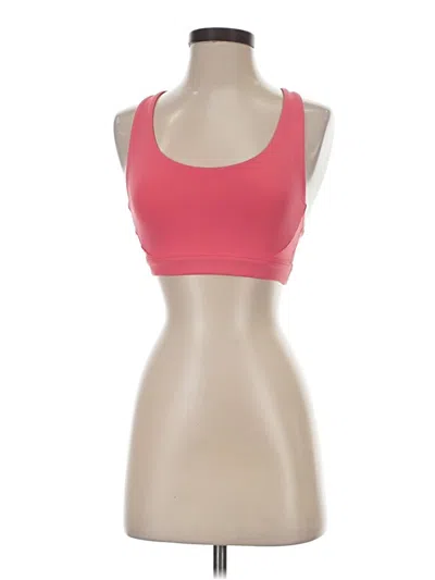 Pre-owned Athleta Sports Bra In Pink