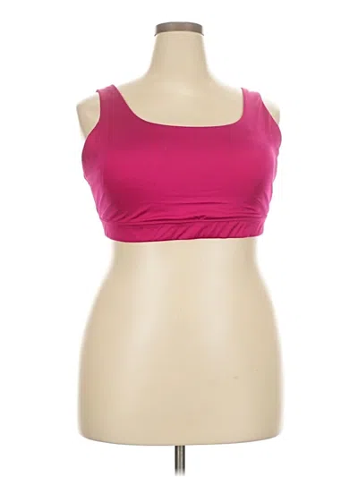 Pre-owned Athleta Sports Bra In Pink