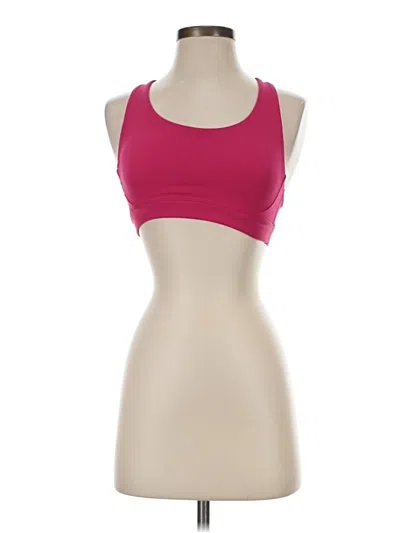 Pre-owned Athleta Sports Bra In Pink
