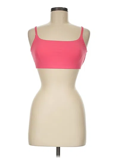 Pre-owned Athleta Sports Bra In Pink