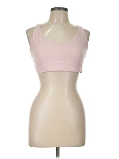 Pre-owned Athleta Sports Bra In Pink