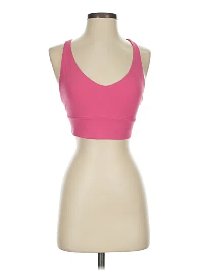 Pre-owned Athleta Sports Bra In Pink