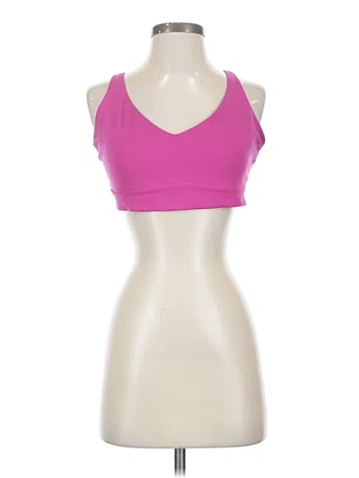 Pre-owned Athleta Sports Bra In Pink