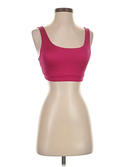Pre-owned Athleta Sports Bra In Pink