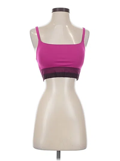 Pre-owned Athleta Sports Bra In Pink