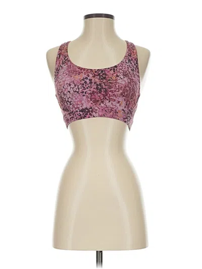 Pre-owned Athleta Sports Bra In Pink