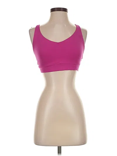 Pre-owned Athleta Sports Bra In Pink