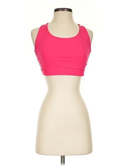 Pre-owned Athleta Sports Bra In Pink