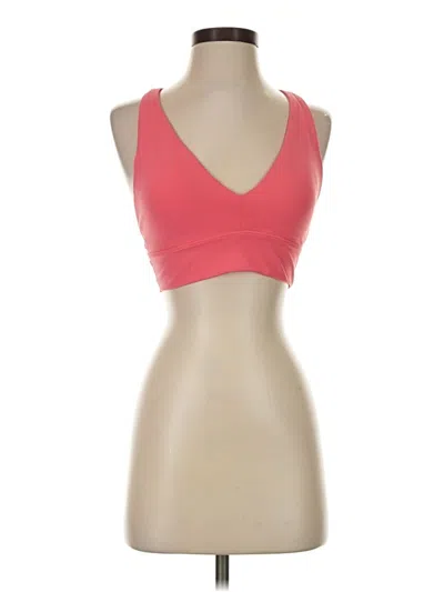 Pre-owned Athleta Sports Bra In Pink