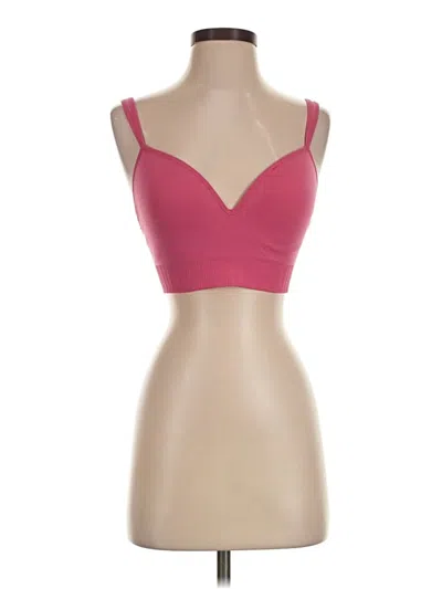 Pre-owned Athleta Sports Bra In Pink