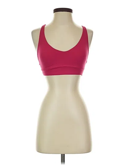 Pre-owned Athleta Sports Bra In Pink