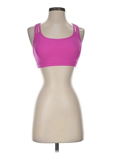 Pre-owned Athleta Sports Bra In Pink
