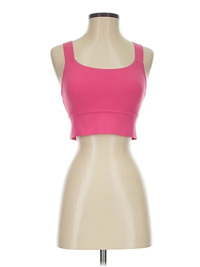 Pre-owned Athleta Sports Bra In Pink
