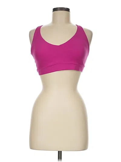 Pre-owned Athleta Sports Bra In Pink