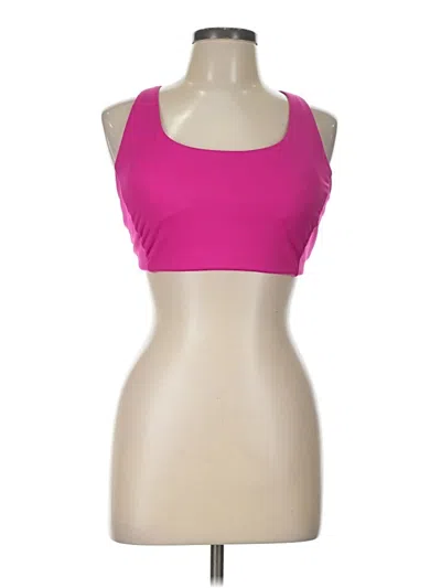 Pre-owned Athleta Sports Bra In Pink