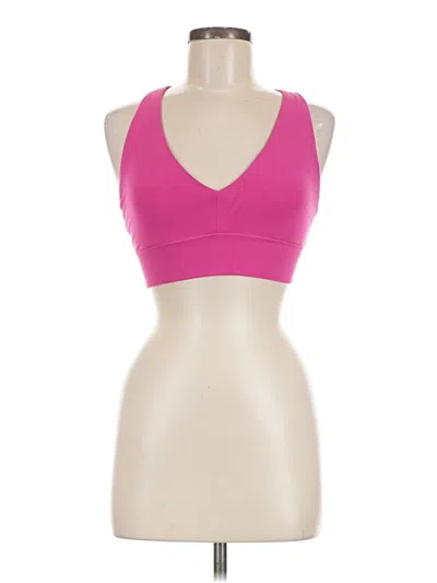 Pre-owned Athleta Sports Bra In Pink