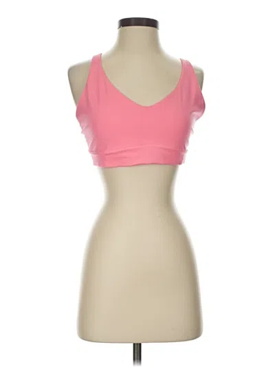 Pre-owned Athleta Sports Bra In Pink