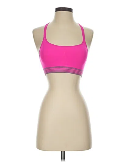 Pre-owned Athleta Sports Bra In Pink