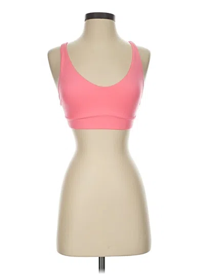 Pre-owned Athleta Sports Bra In Pink