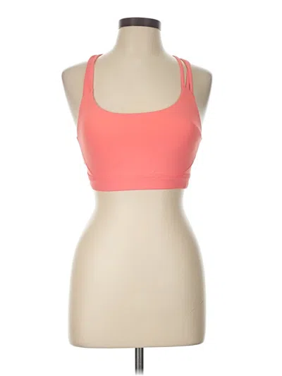 Pre-owned Athleta Sports Bra In Pink